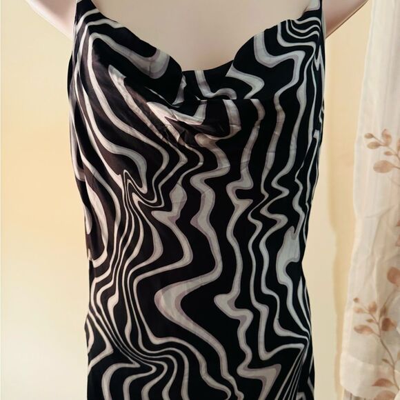 ZARA women’s dress in zebra print size small NWOT - Picture 4 of 13